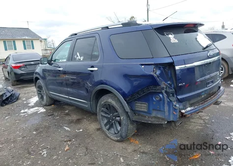 2011 Ford Explorer Xlt z USA, uszkodzony, nr VIN 1FMHK8D84BGA92487